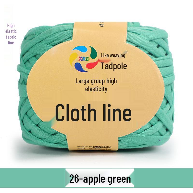 Hilo de Lana Grueso de Alta Elasticidad para Ganchillo, Tejido, Zapatillas DIY y Manualidades