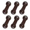 HappyHome Baby Guard Door Set of Rotating Drawer and Earthquake Protection One-Touch Locks, 6, Locks, Anti-Tamper (Brown)