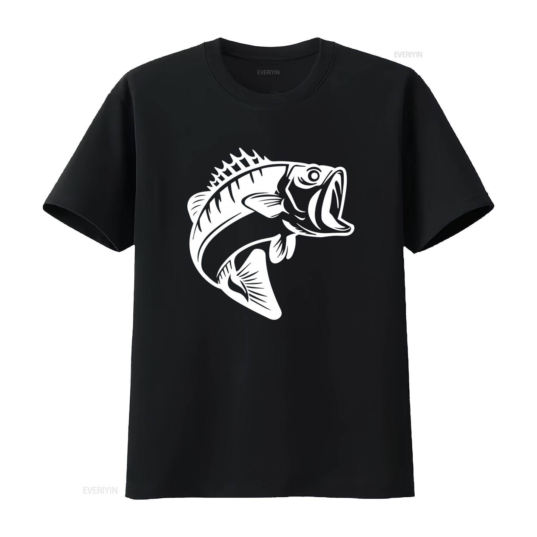 

Cool Sea Bass Fishing T Shirt for Men Outdoor Adventure vintage Washed graphic Casual Unisex Stretched Breathable fashion 4XL