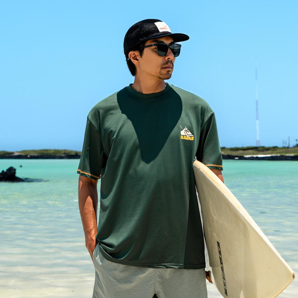 QUIKSILVER Men'S Short Sleeve Rash Guard Qs1094Gmt
