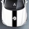 Car Hood Stripe Stickers Racing Style Sticker  Universal Auto Modified Accessories Decor Decals Auto Accessories