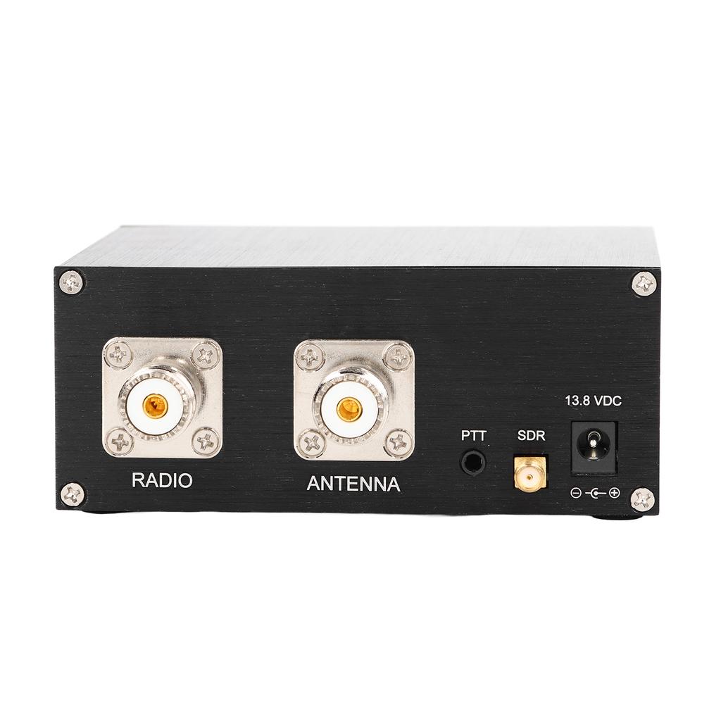 SDR Transceiver Switch 100W DC to 160MHz Antenna Sharer TR Switch Box with SMA to SMA Connect Cable