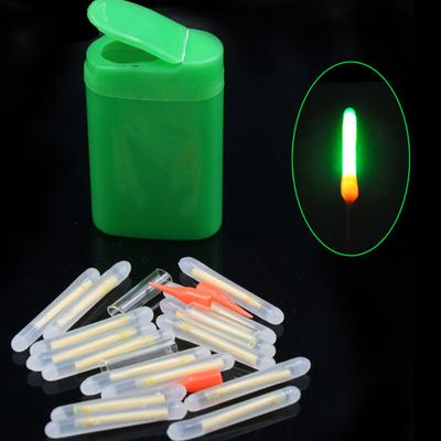 MUQZI Sports Accessory 15Pcs Mini Night Fishing Fluorescent Lightstick Floating Glow In Dark Stick