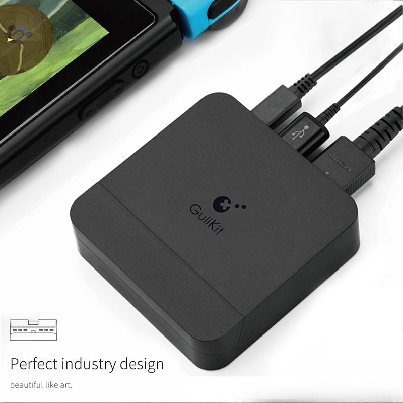 

Док-станция с зарядным адаптером Usb-c Pd, порт USB 3,0, совместимый для Gulikit Ns05