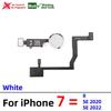AiinAnt Return Back Home Button Flex Cable For iPhone 6 6s 7 8 Plus 5s SE Connector Phone Parts Repair No Touch ID