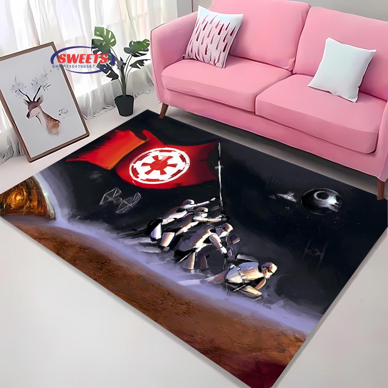 

New Shelves! 3D Classic Movie Theme Carpet, Living Room Bedroom Office Children s Room of Choice, Non-slip Machine Washable Mat 40x60cm (16x24in)