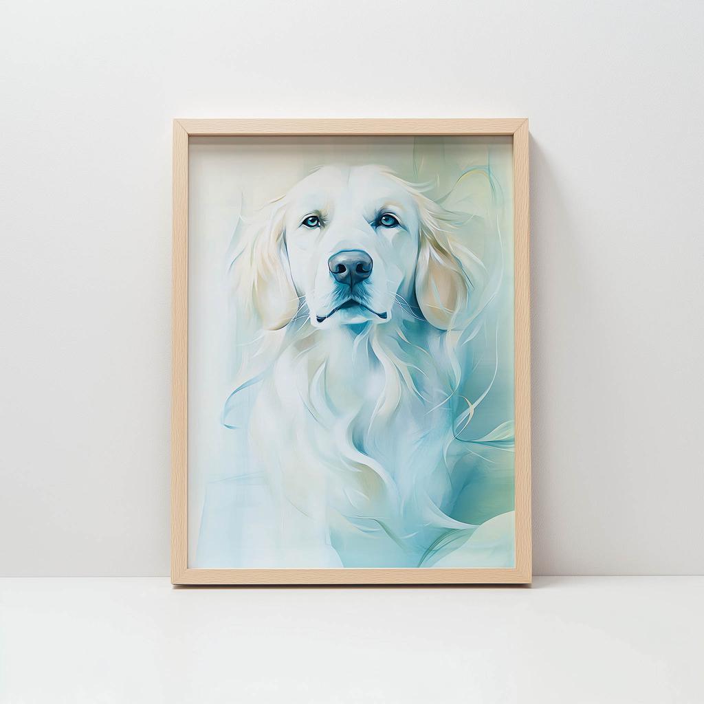 Poster Golden Friend Poster Golden Friend, 70X100 Cm, Unframed, Premium Canvas On Stretcher