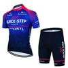 Tuta da Ciclismo Quick Step Team Edition Manica Corta Estate Mountain Bike Ciclismo su Strada Maglia Tour De France