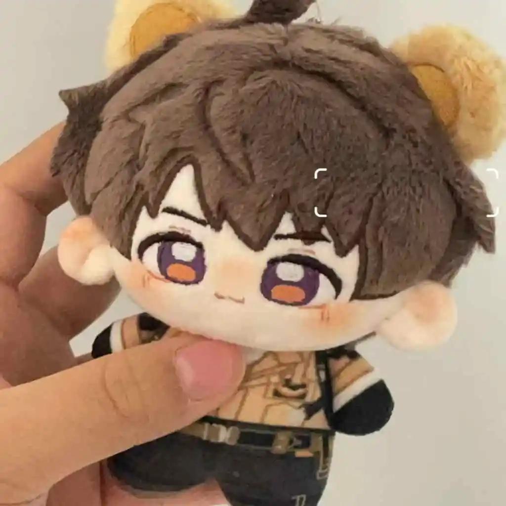 Anime Love and Deepspace Caleb Cosplay Cartoon 10CM Pendant Keychain Dango Gift Plush Toy