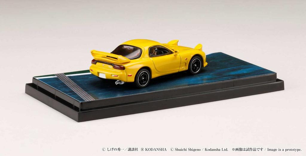 Mazda Project Takahashi 1/64 RX-7 (FD3S) D/Keisuke (Diorama Set)