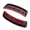 2 buc mașina bara de protecție față aripa admisie aer ventilație capotă exterior decorativ autocolant capac mașina styling frunze placă aripa autocolant auto