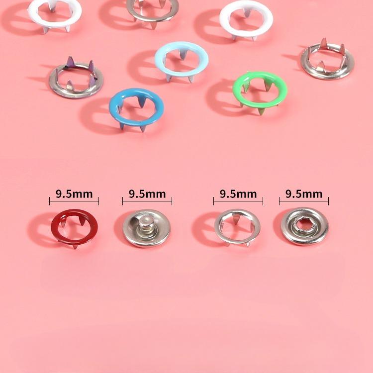 Set de 5 bucăți de instrumente pentru instalare a cataramelor cu cinci gheare, cataramă fără cusături pentru haine de bebeluși, cataramă cu cuie, buton invizibil, cataramă ascunsă, cataramă sub-mamă