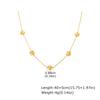 Jewelry Women'S Stainless Steel Gold Fine Necklace Flower Butterfly Heart Four Leaf Flower Element 228