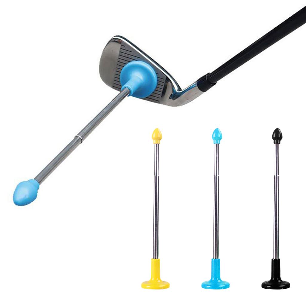 Magnetic Golf Club Alignment Stick 16-26.5cm Golf Alignment Aid Stainless Steel for Improve Golfs Clubface Aim