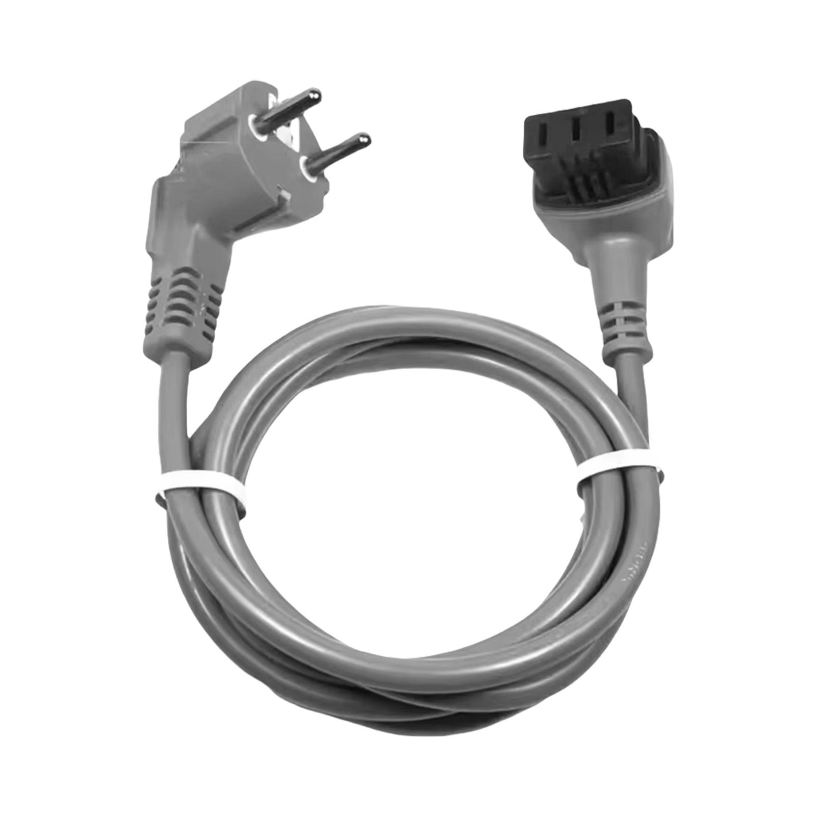 

Gray Plastic AC Power Cable With European Plug Compatible For Dishwasher 300/500/800 Line 1