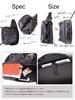 SEAL One Shoulder Bag Body Bag Expandable Large Capacity Waterproof Crossbody Bag Made In Japan Men's PS-153RD