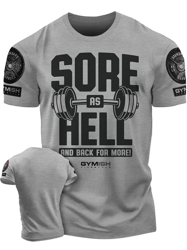 

3D-друк Adrenaline Power Workoout Gym T-Shirt Високоякісна бавовняна повсякденна чоловіча футболка з короткими рукавами Muscle Man Tough Guy Tshirt XS
