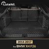 For BMW X4 F26 2014-2017 16 15 Auto Full Coverage Trunk Mat Lutehil Car Boot Cover Pad Cargo Liner Interior Accessories