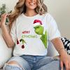 Funny Grinch Christmas Design: "Resting Grinch Face" PNG SVG