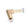 Connettore a Pagoda 6mm 8mm 10mm a Filetto Maschio 1/8"BSP Connettore a Barb per Tubo in Ottone Gomito Raccordo Giunto Adattatore