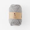 Harawoo Knitworm HUG Medium 5 30g Made in Organic Gray Yarn, Balls, (Approx. 92m), Japan, Wool,