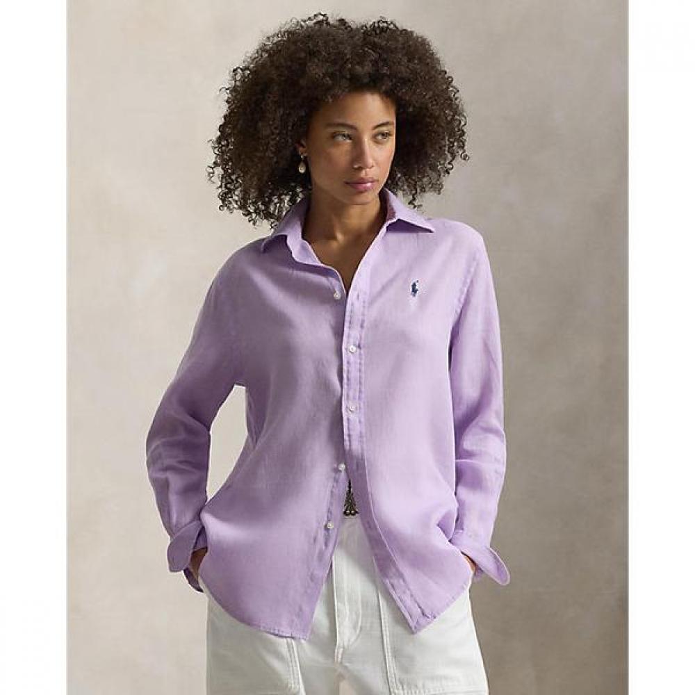 

Polo Ralph Lauren Women S claSSic Fit Linen Shirt wmpoShtndo21084530 M
