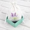 12pcs/Pack Small Cotton Linen Scent Pouches Decorative Lavenders Bags for Wedding and Home Use Present Packaging Bag