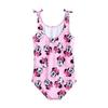 Girls Minnie Mouse One Piece Swimsuit
