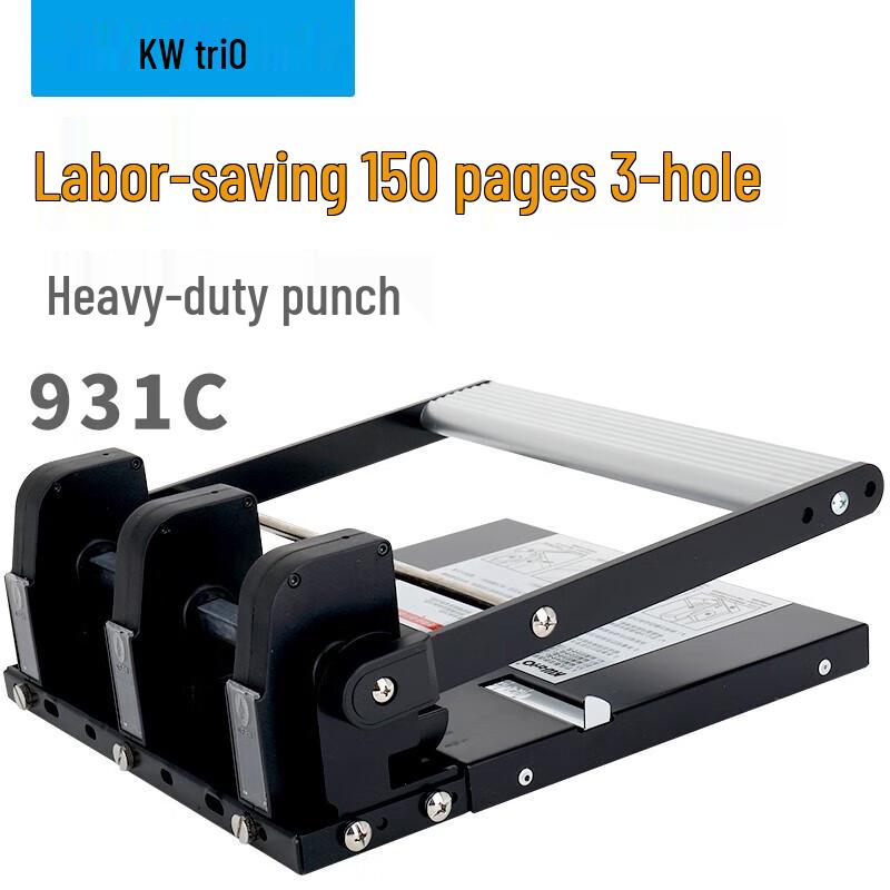 KW-triO 3-Hole Heavy Duty Metal Punch