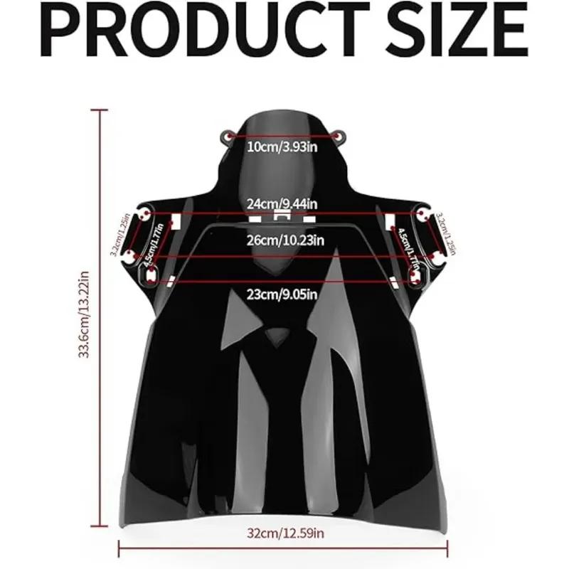 Motorcycle Double Bubble Windshield For Honda CBR250R MC41 2011 2012 2013 WindScreen Screen Fairing
