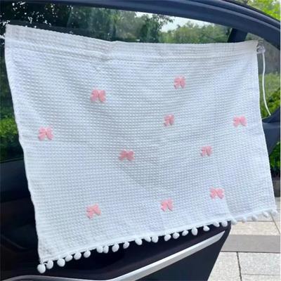 2025 Year Suction Cup Curtain In The Car Window Sunshade Cover Cartoon Universal Side Window Sunshade UV For Children