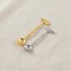 1Pcs Elegant Retro Metal Coffee Spoon Royal Flatware for Family Hotel Dessert Everyday Use