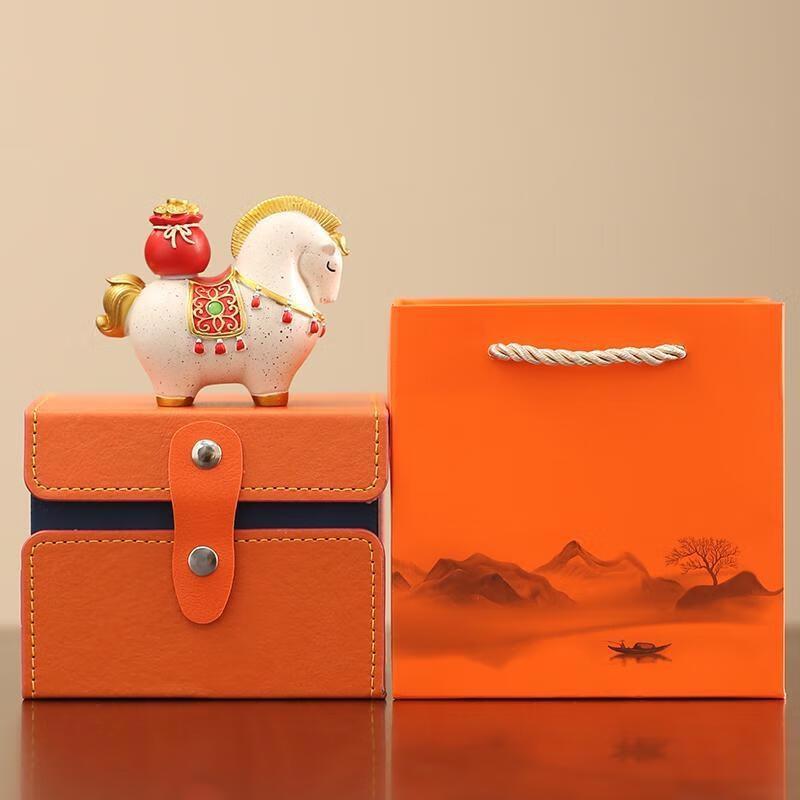 

JINGRUIXIANG Chinese Lucky Horse Decoration