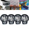 4pcs Expandable Drainage System Non Corrosive Downspout Filter Gutter Guard  Gutter Rooftop