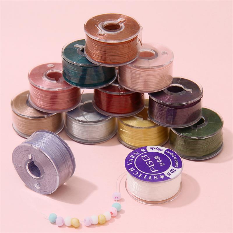50yards Strong Nylon Beads String Cord for Necklace Bracelet DIY Jewelry Making Made In Japan