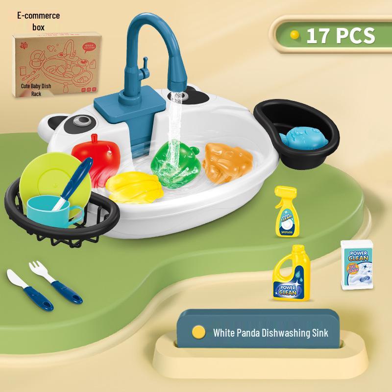 

Детская электрическая игрушечная мойка для посуды с циркулирующим хранением воды