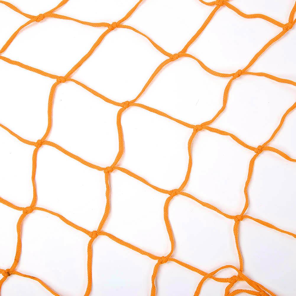 Comfortable Double Swing Hanging Bed Nylon Mesh Hammock for Outdoor Camping(orange)