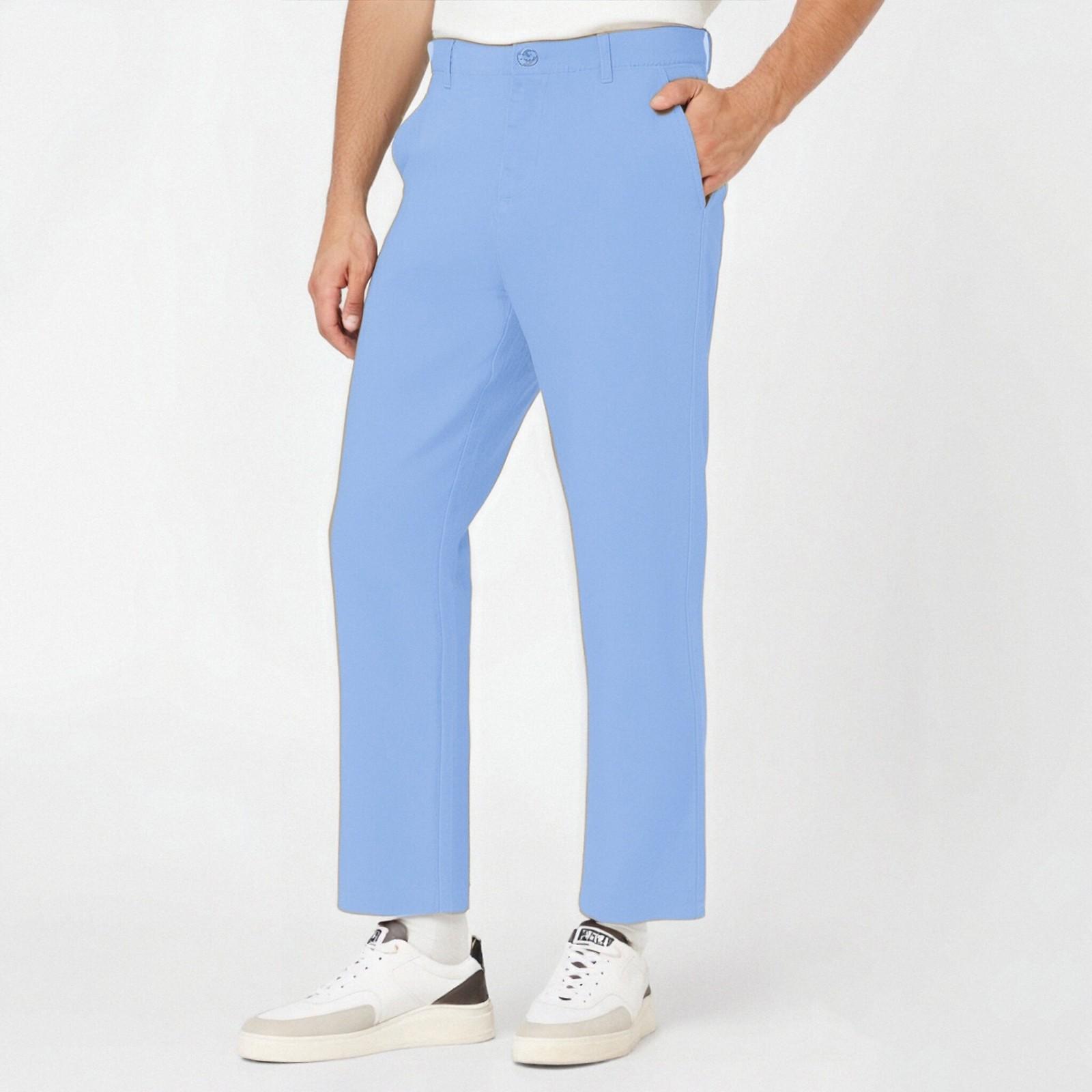 

Men s Casual Loose And Comfortable Casual Pants Cotton Linen Printed Drawstring Trousers S