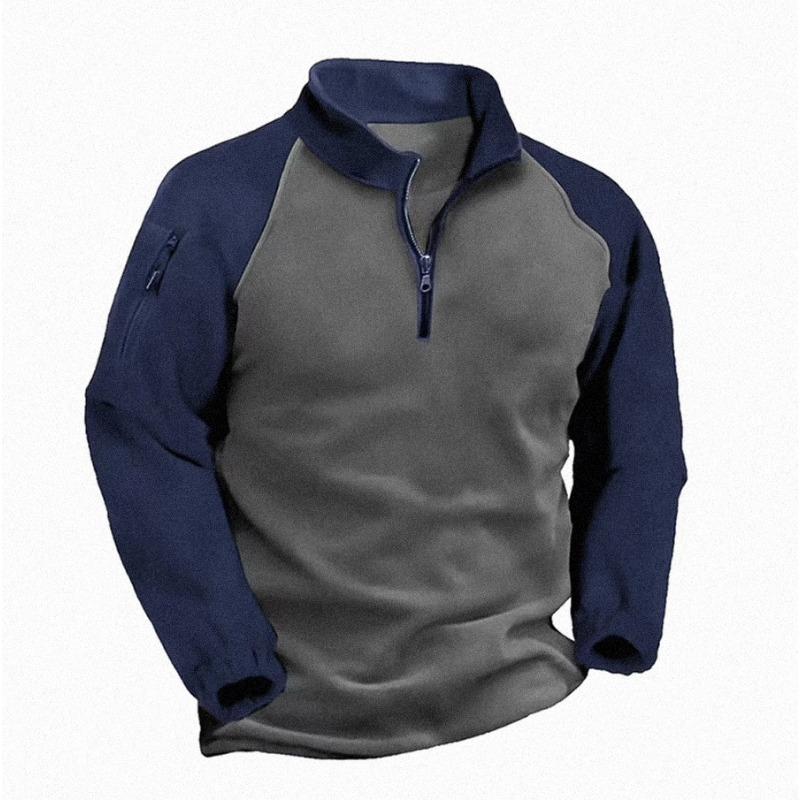 Men S Fleece Pullover Warm Tactical Winter Autumn Jacket