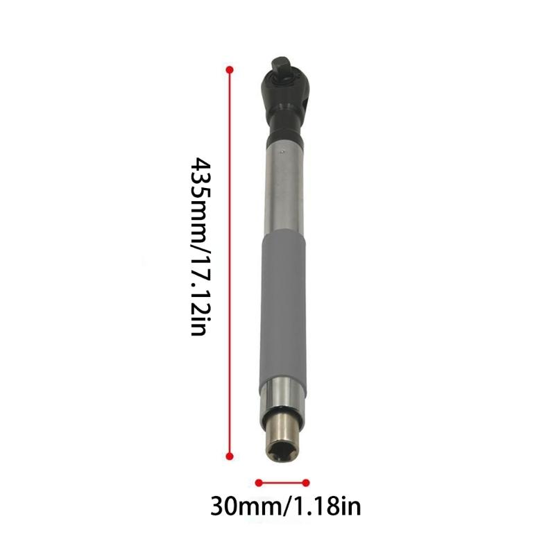 Heavy Duty Ratcheting Wrench Extender Tool With Ergonomic Reverse Switches Perfect For Plumbing And Furniture Assembly