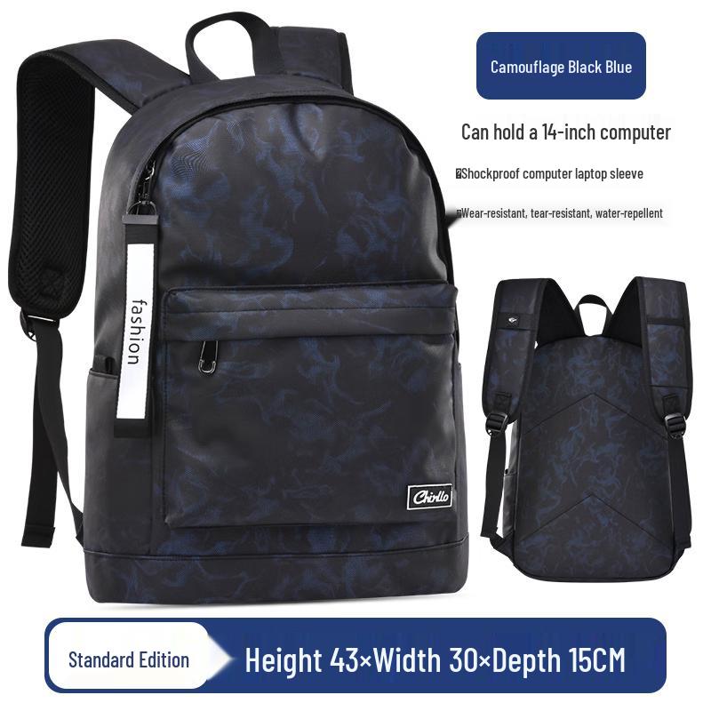 CHUNLONG 6606 Ergonomic Water-Repellent School Backpack