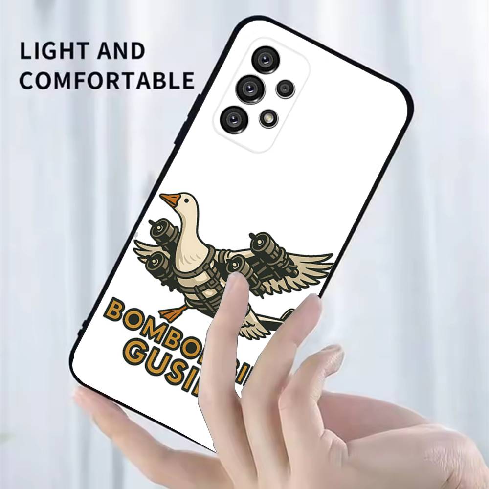 Animals Italian Brainrot Phone Case For Samsung Galaxy A13,A21s,A22,A31,A32,A52,A53,A71,A80,A91 Soft Black Shell