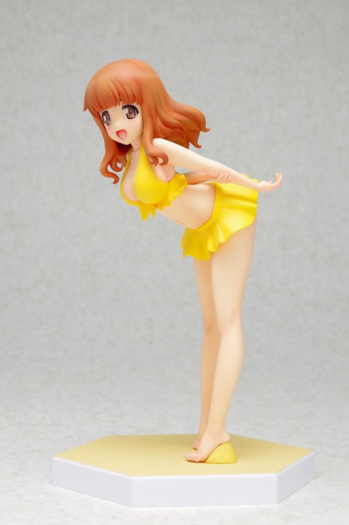 BEACH QUEENS Girls Panzer Takebe Saori Scale PVC Painted Complete Figure & 1/10