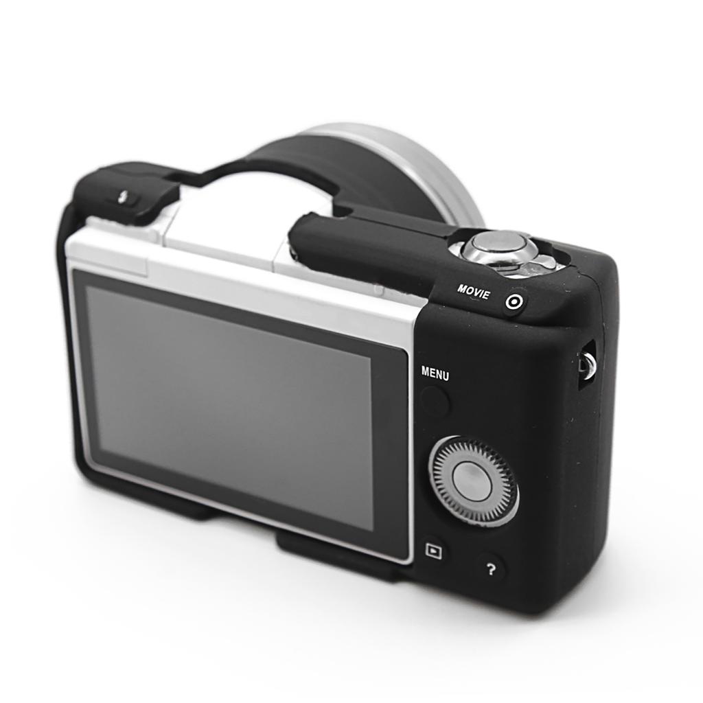 Soft Silicone Protective Case Dust Proof Anti Slip Shell for A5000 A5100 Camera