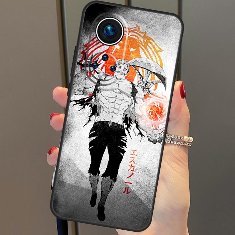 Escanor Seven Deadly Sins Pouzdro pro Honor 50 Pro Huawei P30 Lite P40 P20 P50 Pro P Smart Z 2019 Mate 20 Lite Kryt