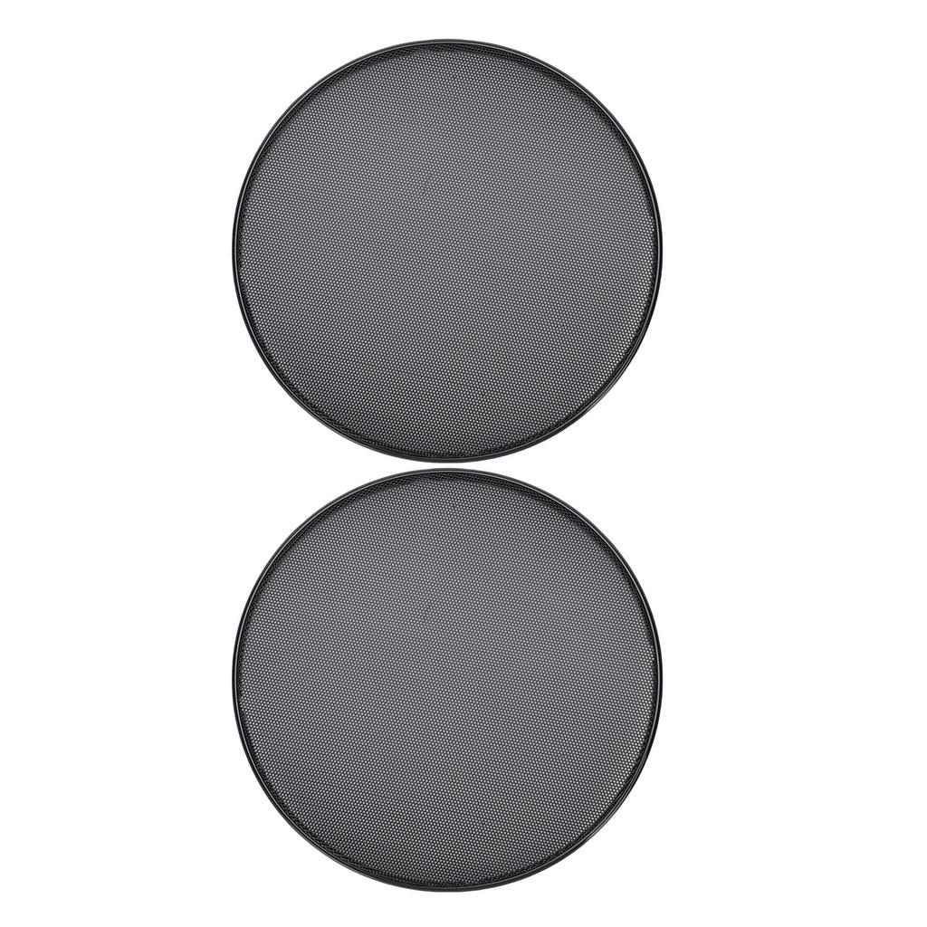 2PCS Round Speaker Grill Covers Car Speaker Subwoofer Guard Protector DIY Speaker Accessories Outer Diameter 220mm