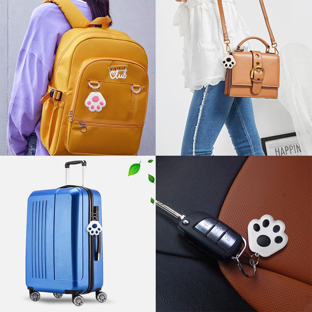 3 pezzi Dispositivo Portatile di Localizzazione GPS Mobile Smart Anti-Smarrimento per Bambini Animali Domestici Zaini