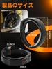 5.75" Headlight Auxiliary Trim Ring for LED Fog Lights Easy Installation Visor Style Beauty