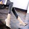 Fashion Beige Party Women's Shoes Super High Heel Moccasins Quick Delivery Stylish 2025 Trend On Sale Non Slip Promotion 39 Ladies Pumps