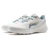 Li Ning Soft Casual Comfortable Shock Absorbing Non-Slip Wear-Resistant Low-Top Running Shoes Men Sneaker Cloud-White ARST047-3